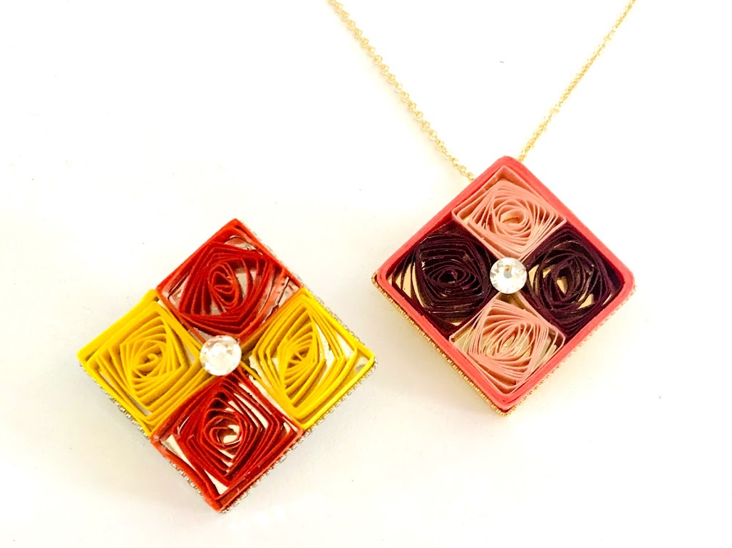 美乃花体験レッスン作品ブローチ